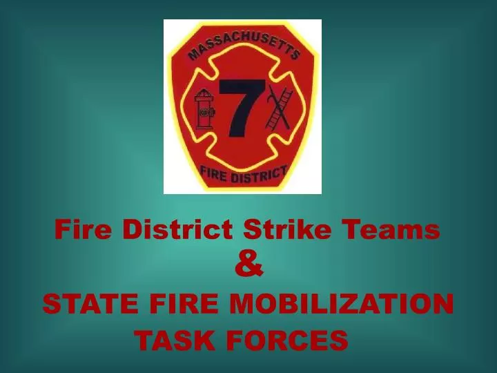 fire district strike teams