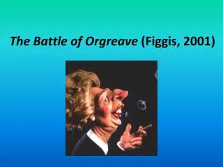 The Battle of Orgreave (Figgis, 2001)