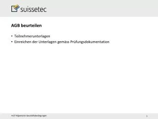 agb beurteilen