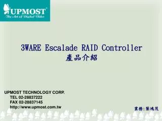 3 ware escalade raid controller