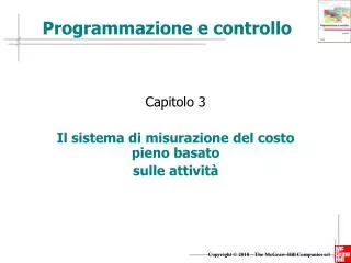 capitolo 3 il sistema di misurazione del costo pieno basato sulle attivit
