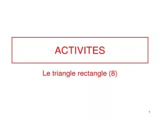 activites