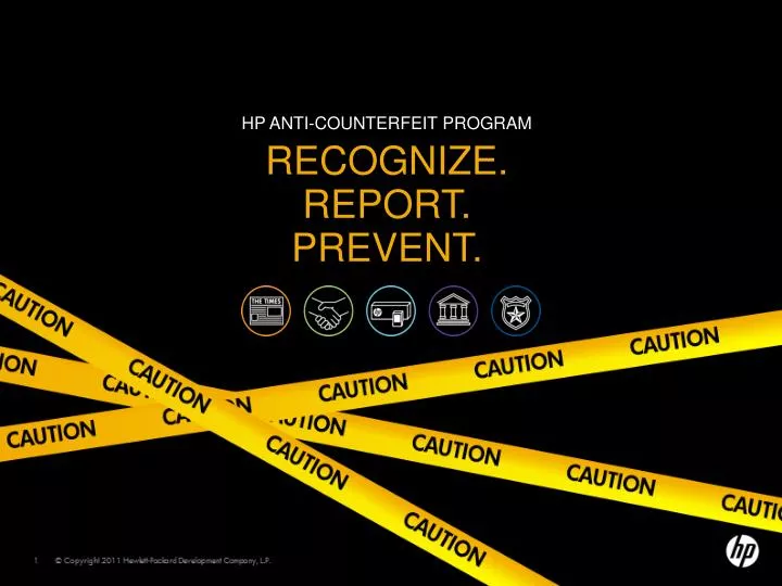 hp anti counterfeit program recognize report prevent
