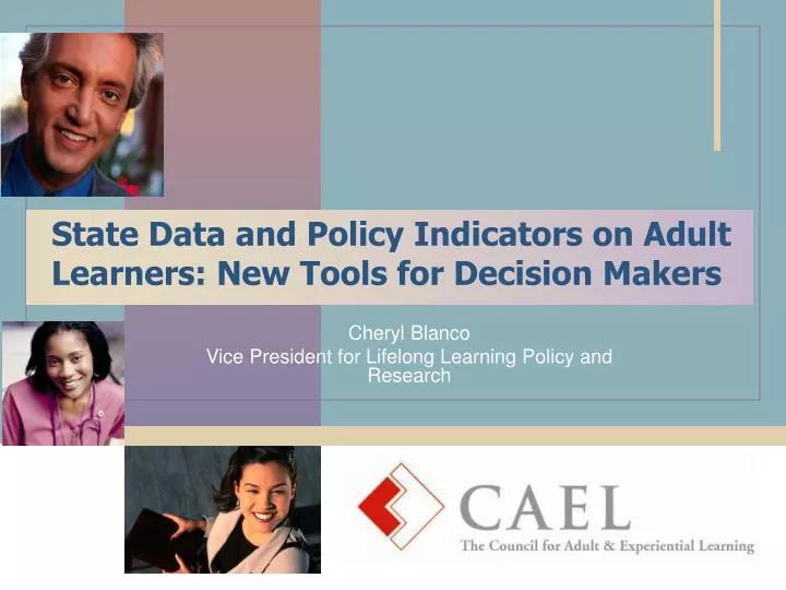 state data and policy indicators on adult learners new tools for decision makers