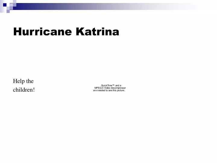 hurricane katrina