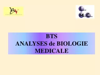 bts analyses de biologie medicale
