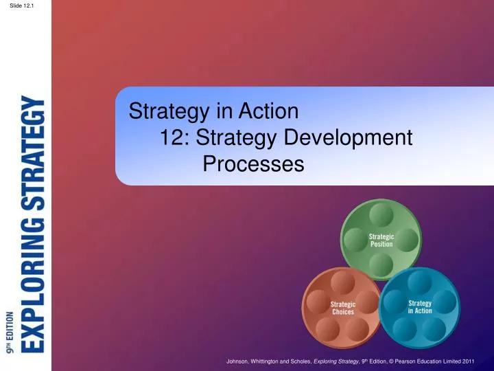 strategy in action 12 strategy development processes