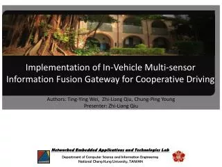 Implementation of In-Vehicle Multi-sensor Information Fusion Gateway for Cooperative Driving