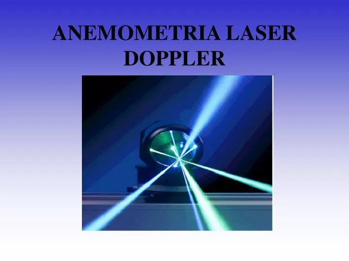 anemometria laser doppler
