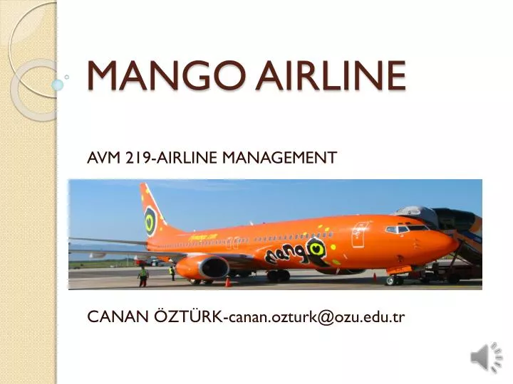 mango airline