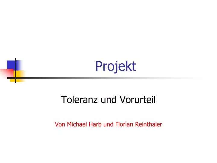 projekt