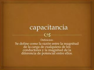 capacitancia