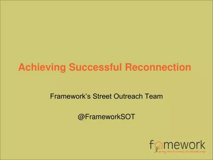 achieving successful reconnection