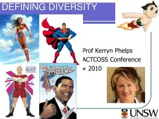 DEFINING DIVERSITY