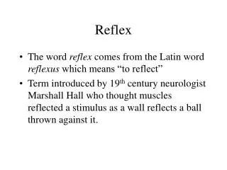 Reflex