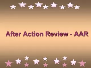 after action review aar