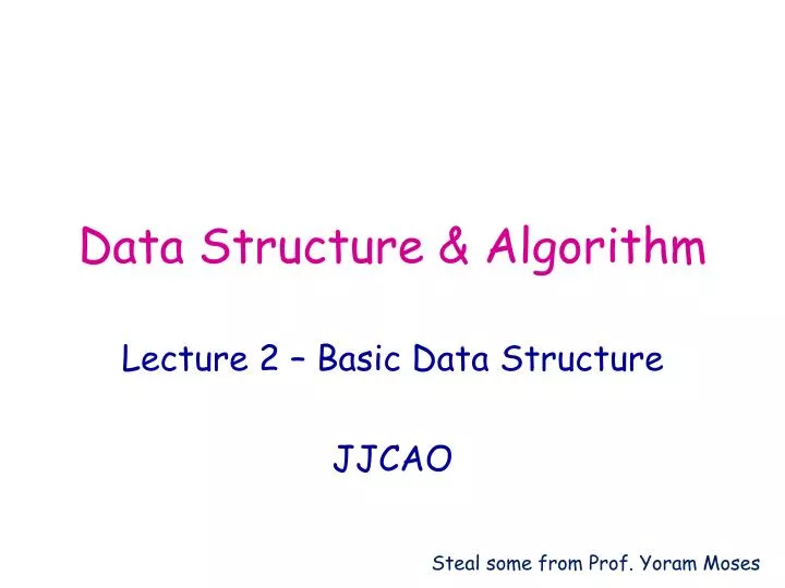 data structure algorithm