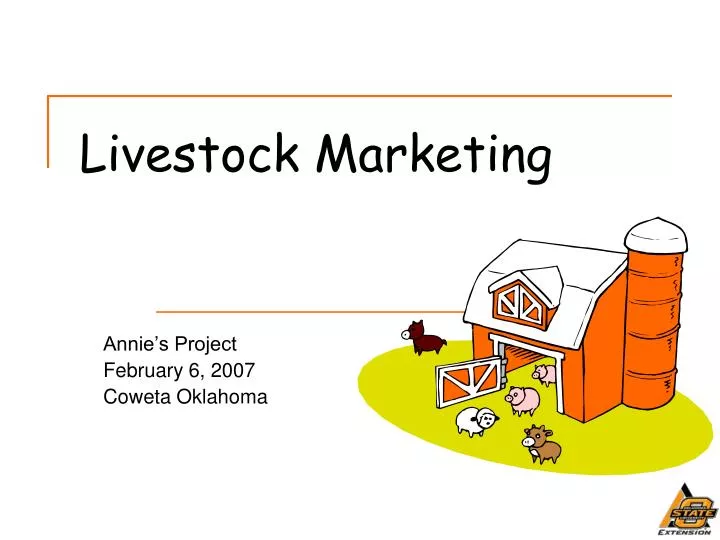 livestock marketing