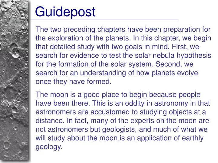 guidepost