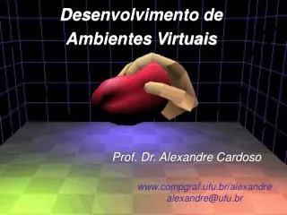desenvolvimento de ambientes virtuais