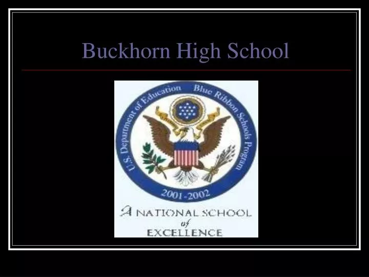 buckhorn high school