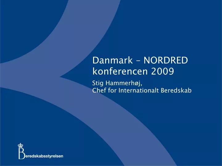 danmark nordred konferencen 2009