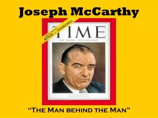 Joseph McCarthy