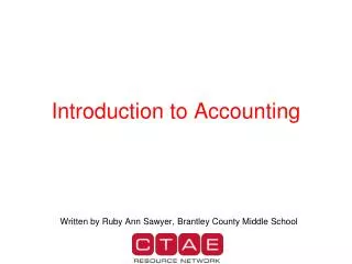 Introduction to Accounting