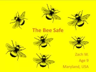 The Bee Safe