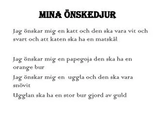 mina nskedjur