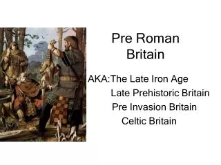 Pre Roman Britain