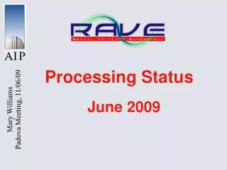 Processing Status
