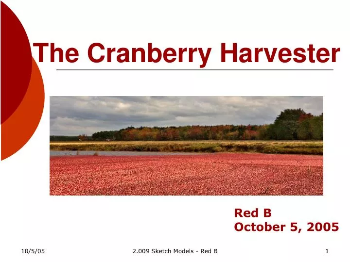 the cranberry harvester