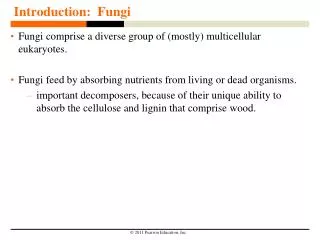 Introduction: Fungi