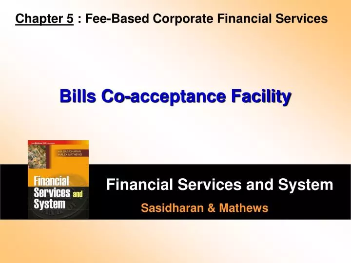 bills co acceptance facility