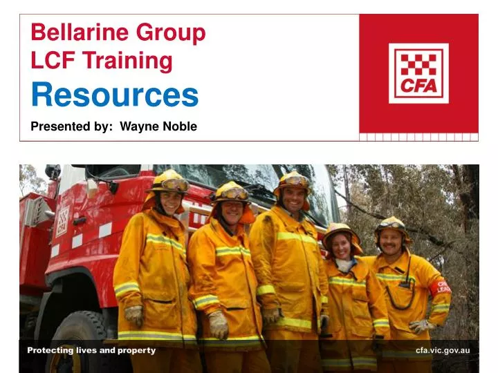bellarine group lcf training resources