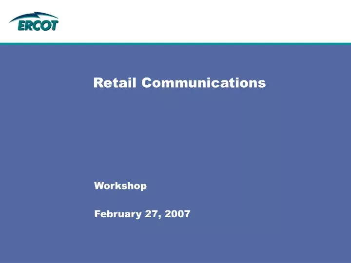 retail communications