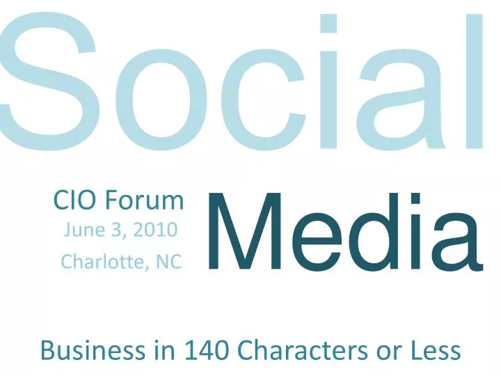 cio forum