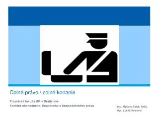 coln pr vo coln konanie