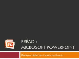 pr ao microsoft powerpoint