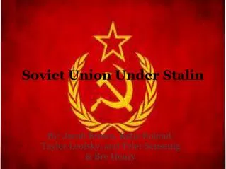 Soviet Union Under Stalin