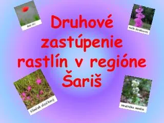 druhov zast penie rastl n v regi ne ari