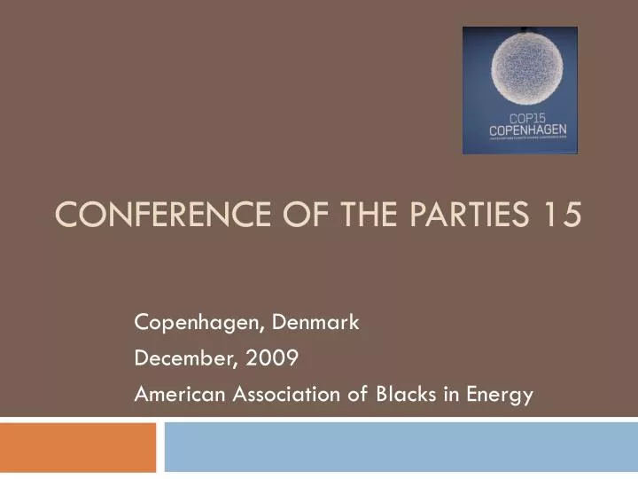 conference of the parties 15