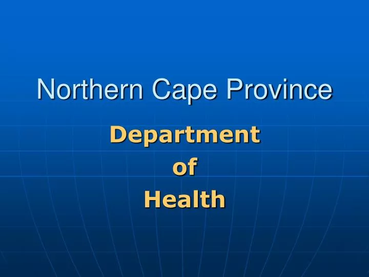 northern cape province