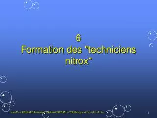 6 formation des techniciens nitrox
