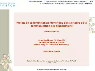 analyse et conception