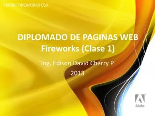 diplomado de paginas web fireworks clase 1