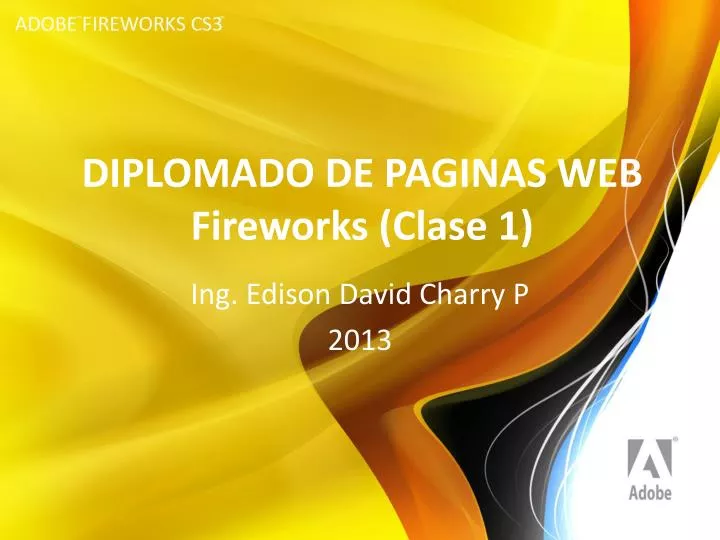 diplomado de paginas web fireworks clase 1