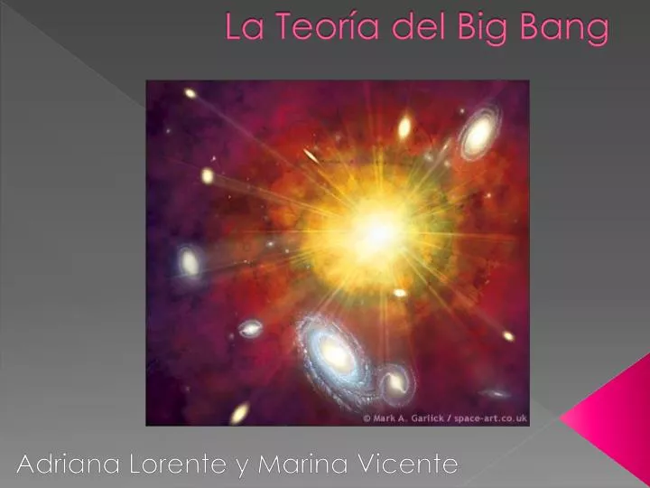 la teor a del big bang