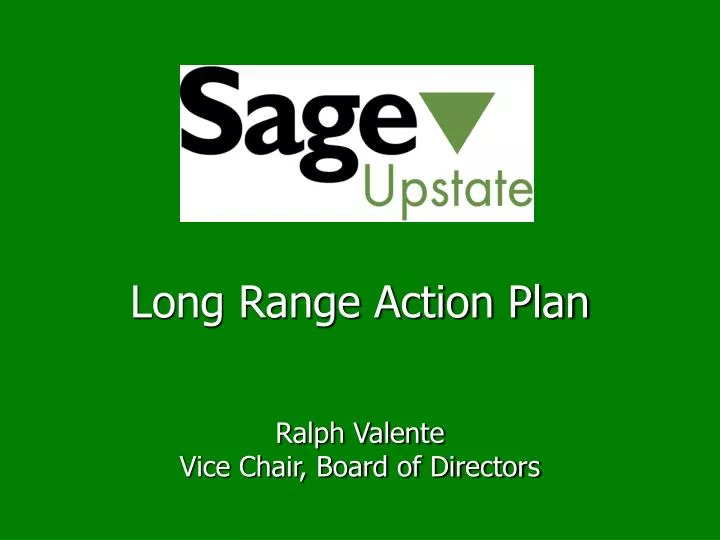 long range action plan